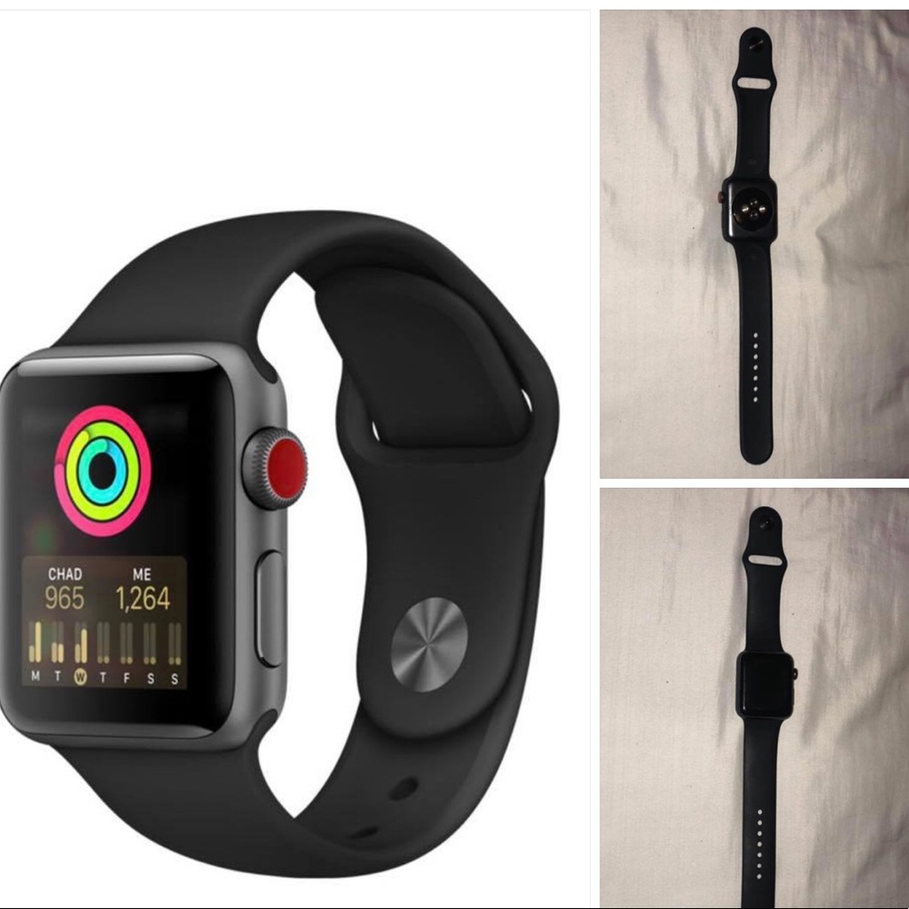 Black Apple Watch Series 3